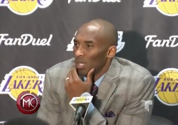 Kobe Bryant Anuncia Que Se Retira De La NBA #Video