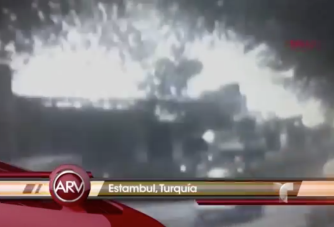 Captado En Video El Momento En Que Estalló Una Bomba En El Metro De Estambul #Video
