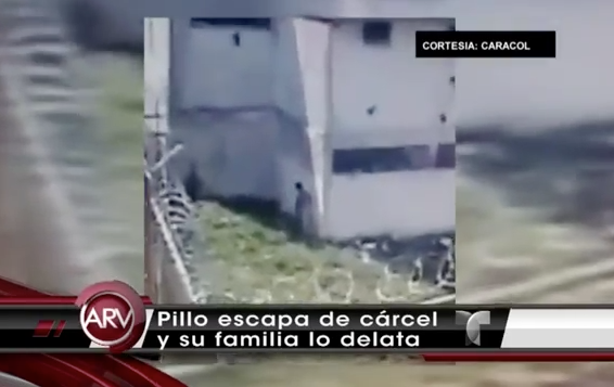 Un Recluso Se Fuga De Una Cárcel Y Su Familia Lo Delata #Video