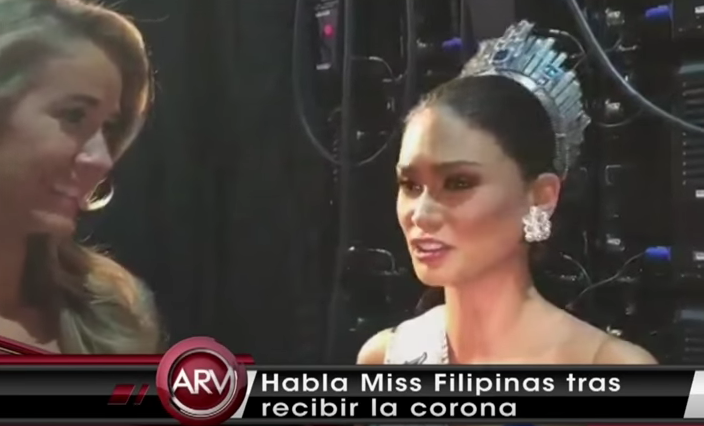 Miss Filipinas Habla Luego De Ganar Miss Universo 2015 #Video