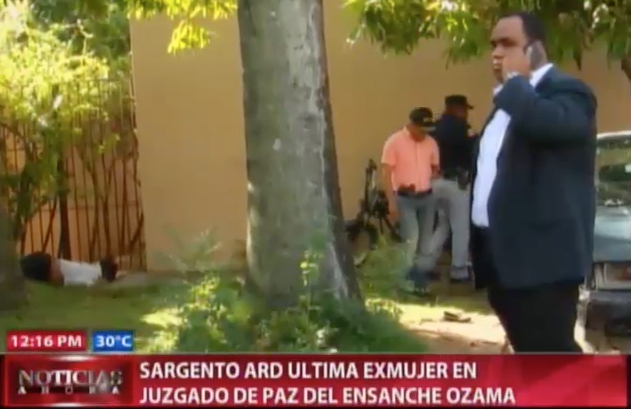 Sargento De La Armada Asesina A Su Expareja En Juzgado De Paz