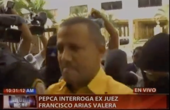 Exjuez Francisco Arias Llega A PEPCA Para Ser Interrogado #Video