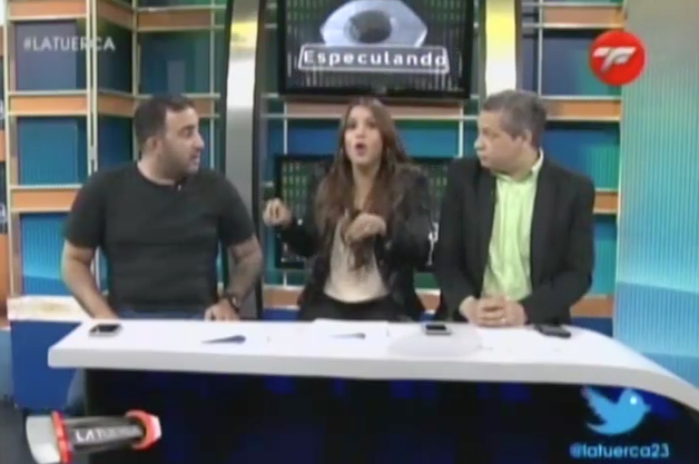 En La Tuerca Comentan El Embarazo De Caroline Aquino