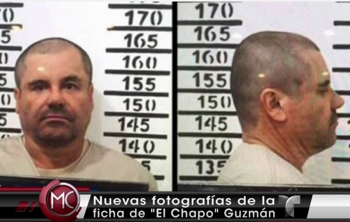 Revelan Fotos Del Chapo Guzmán Ya Fichado Por Autoridades #Video