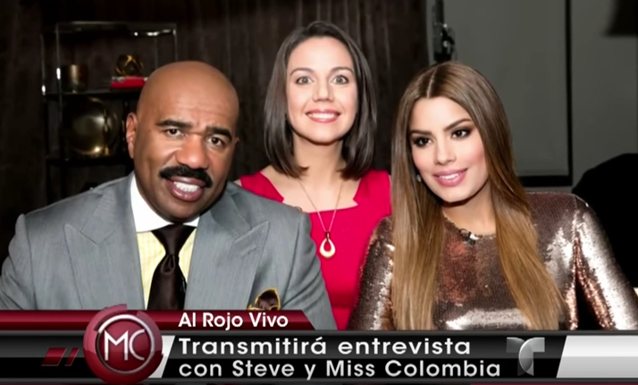 Steve Harvey Hablará Sobre Su Reunión Con Miss Colombia #Video