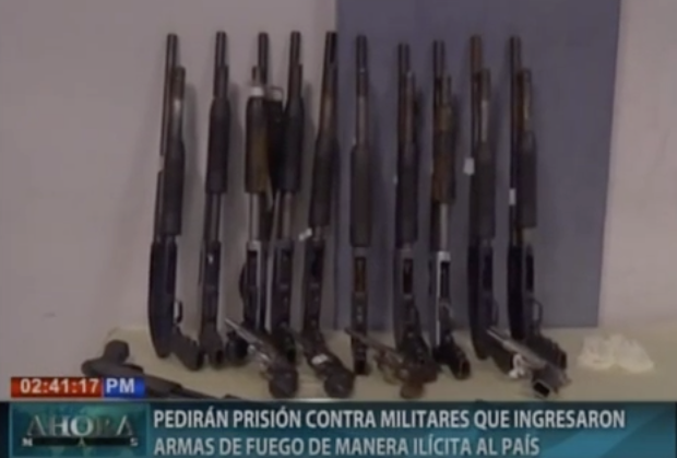 Pedirán Prisión Contra Militares Que Ingresaron Armas De Fuego De Manera Ilícita Al País #Video