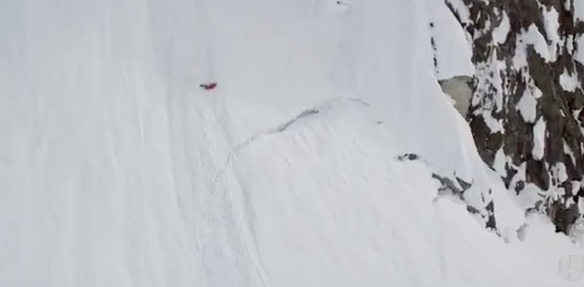 Esquiadora Cae Y Rueda Desde Una Altura De Mil Pies #Video