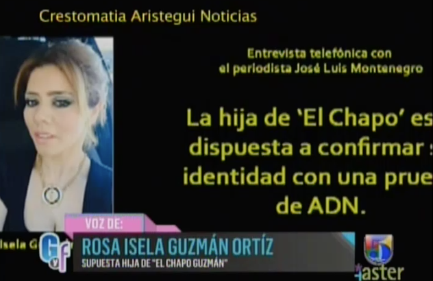 Supuesta Hija Del Chapo Guzmán Dice Que Está Dispuesta A Hacerse Prueba De ADN #Video
