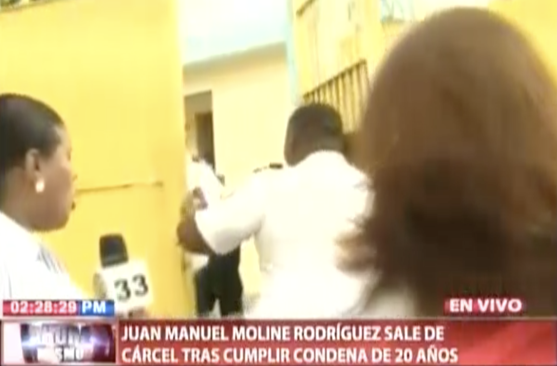 Captan Momento De Puesta En Libertad De Juan Manuel Molina Rodriguez
