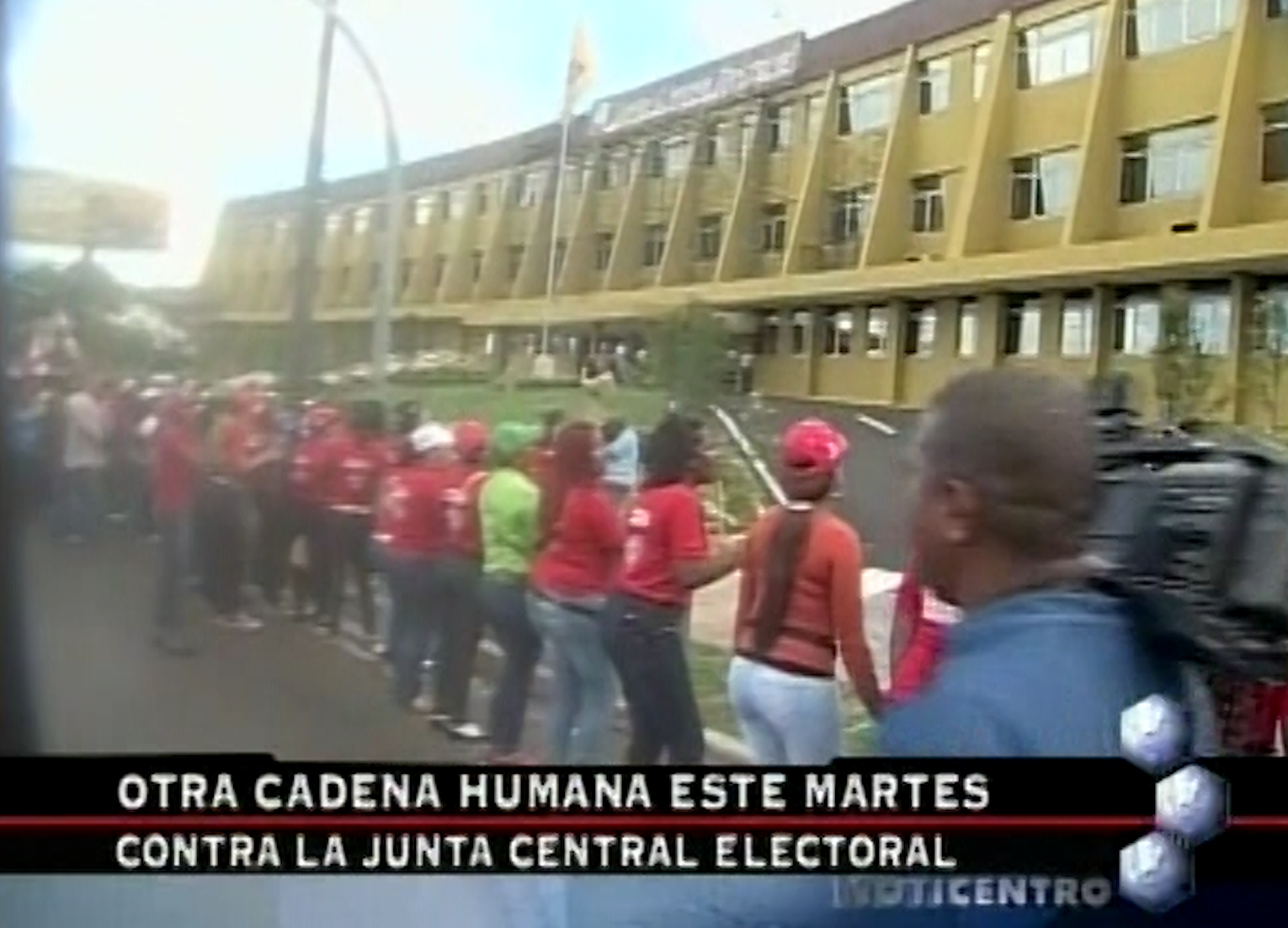 Otra Cadena Humana Este Martes Contra La Junta Central Electoral