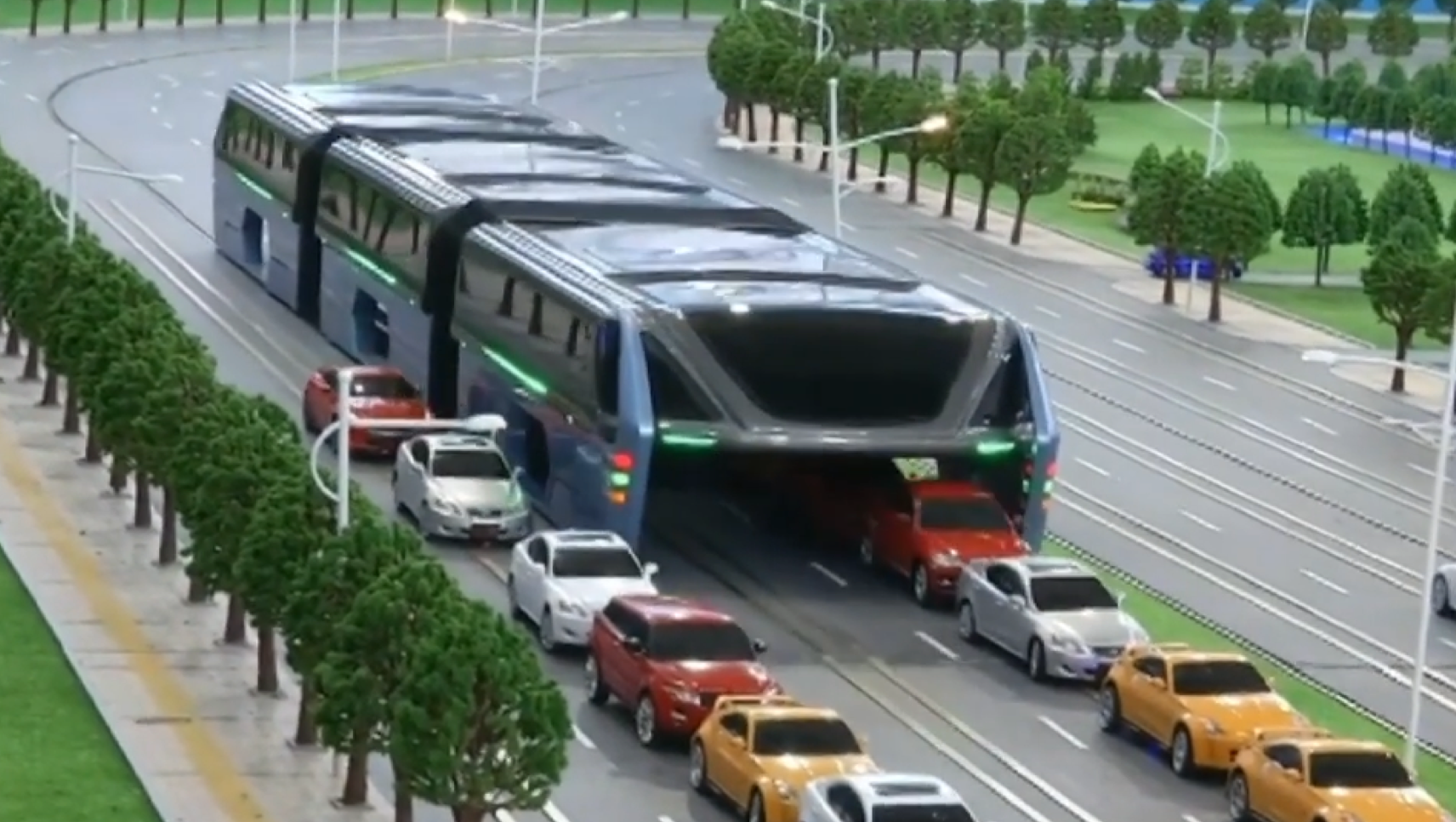 En Pekín Presentan El ‘autobús Del Futuro’ Los Chinos Quieren Acabar Con Los Tapones Para Siempre