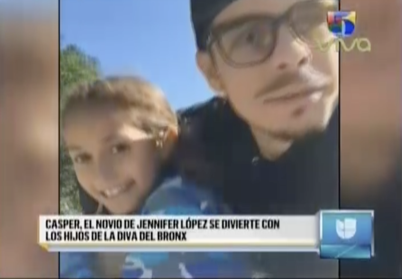 Casper El Novio De JLO Se Divierte Con Los Hijos De La Diva Del Bronx