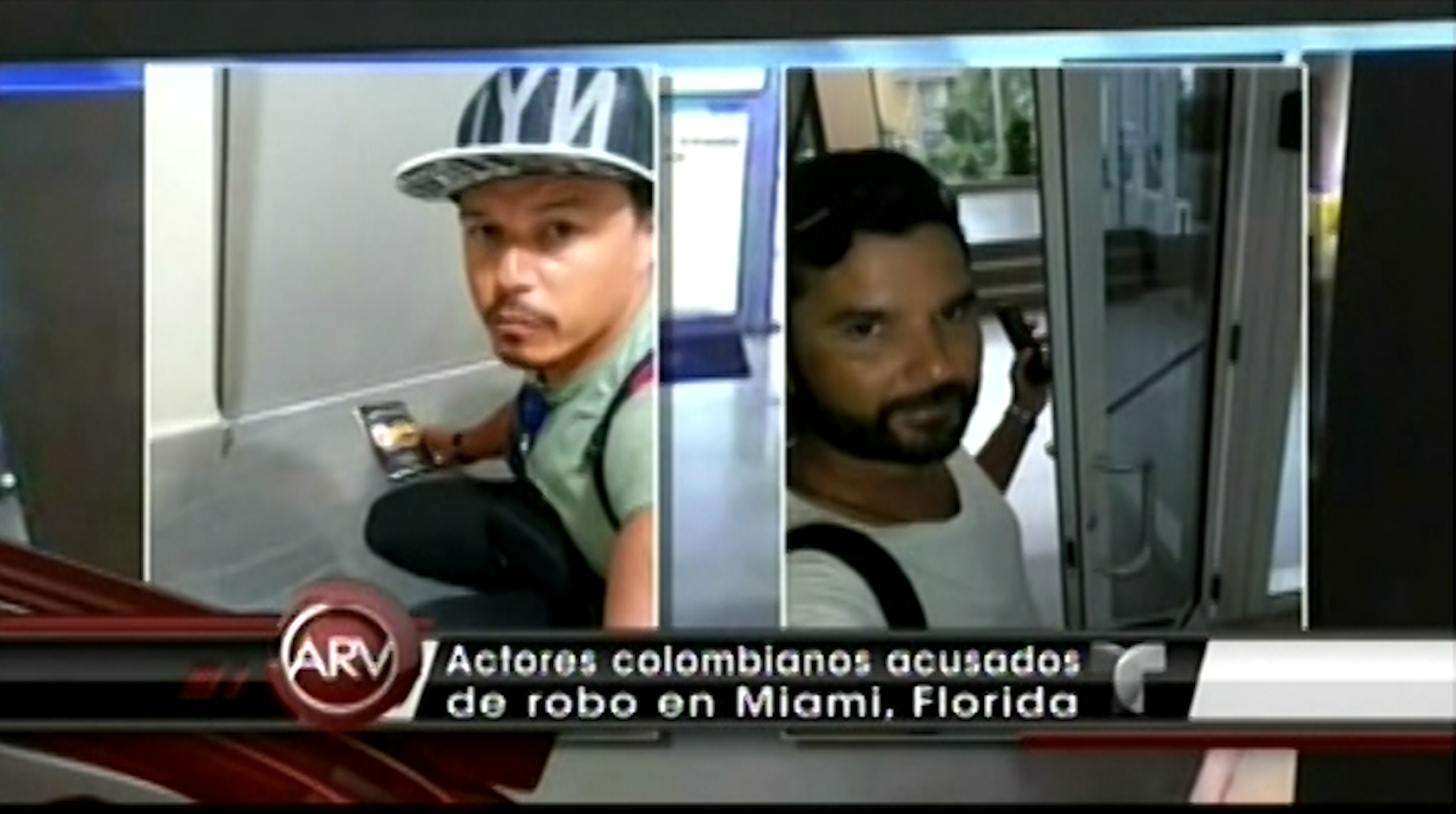 Actores Colombianos Acusados De Robo En Miami Florida