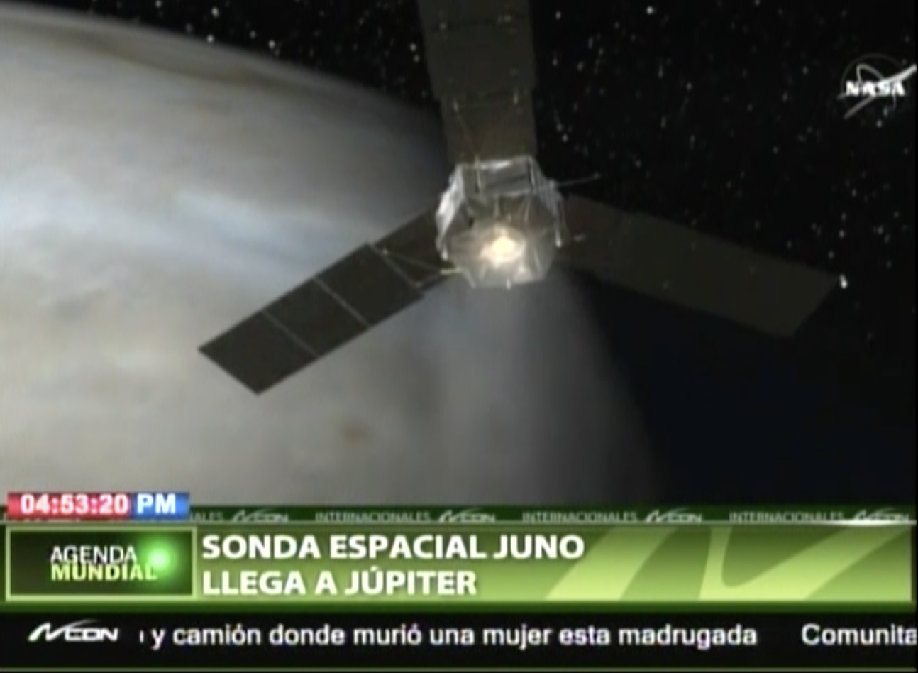 La Sonda Espacial “Juno” Llega A Júpiter Después De 5 Años De Viaje Por El Sistema Solar