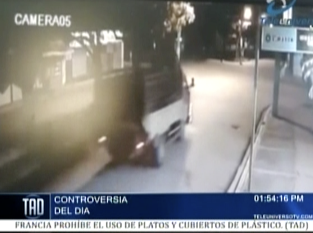 Difunden Video De Aparatoso Accidente En Villa Tapia