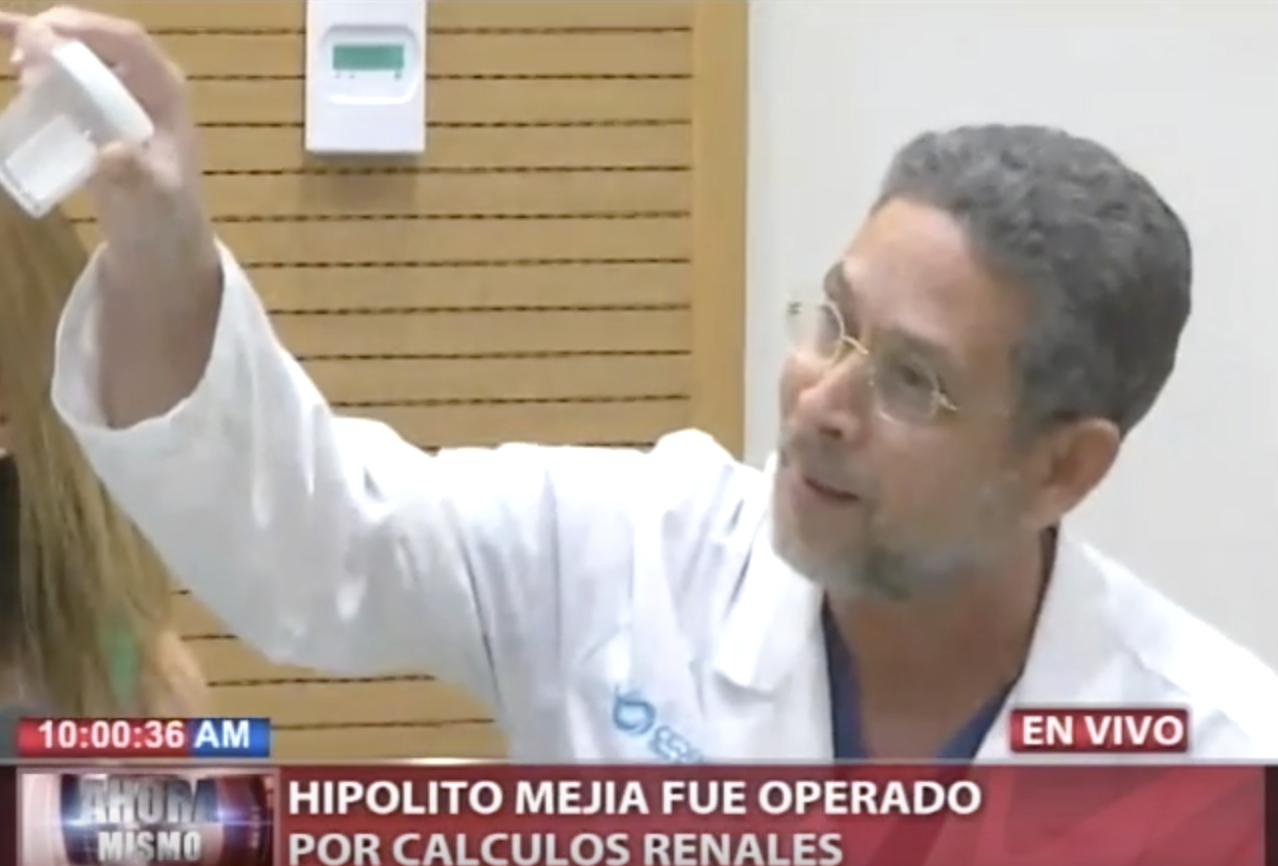 Doctores De Hipólito Mejía Ofrecen Detalles Tras Practicarle Una Cirugía Y Lo Que Le Sacaron