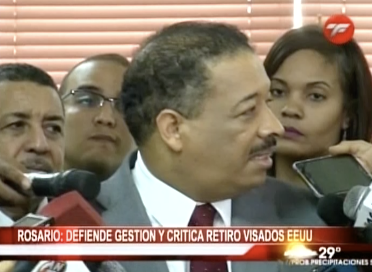 Roberto Rosario Asegura Que Cumple El Perfil Para Presidir JCE