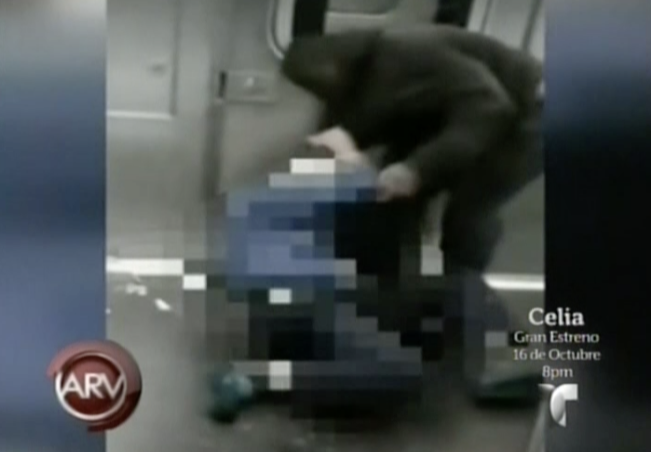 Hombre De La Tercera Edad  Fue Golpeado Brutalmente En Un Tren De Nueva York