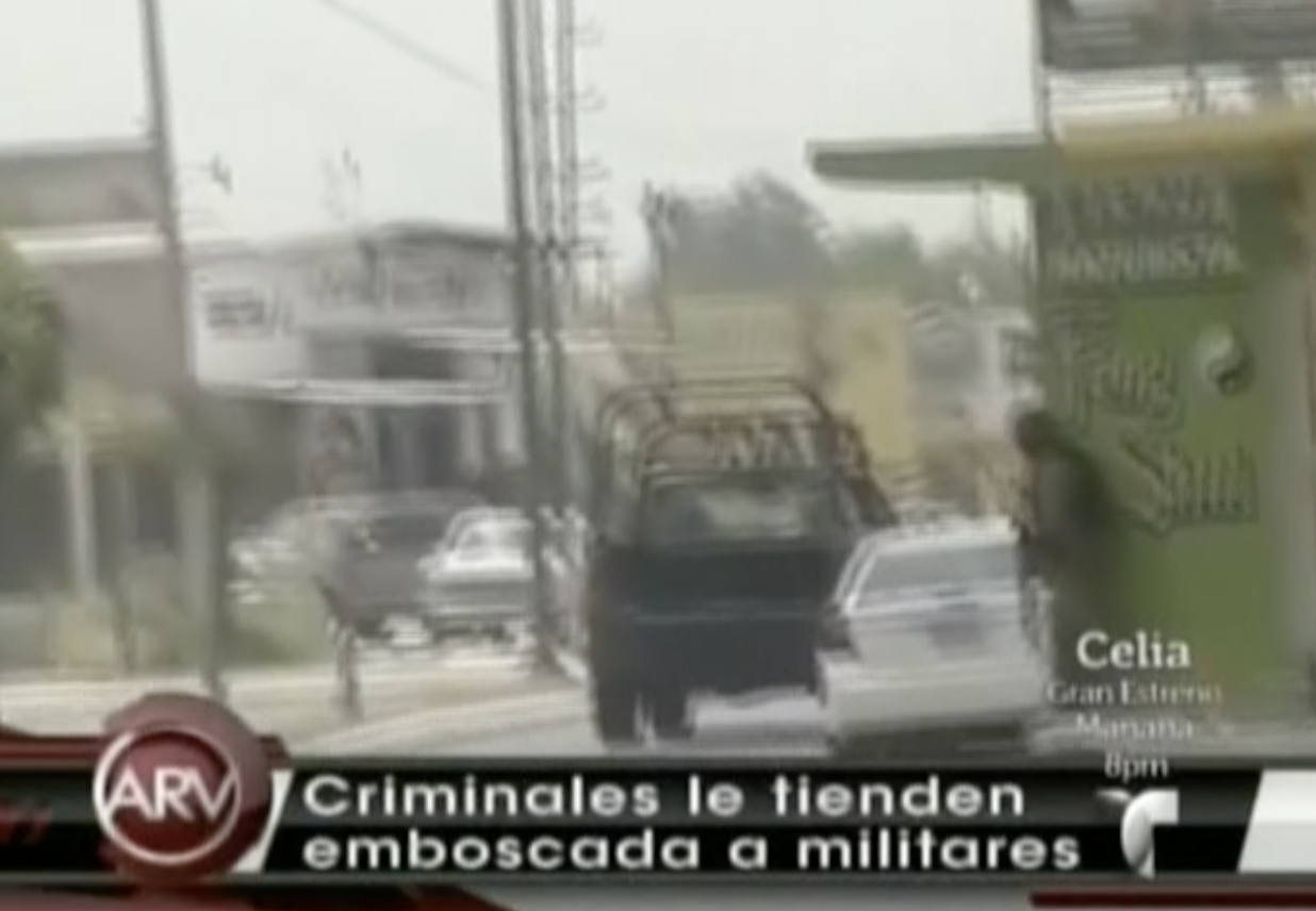 Criminales Le Tienden Emboscada A Militares Mexicanos