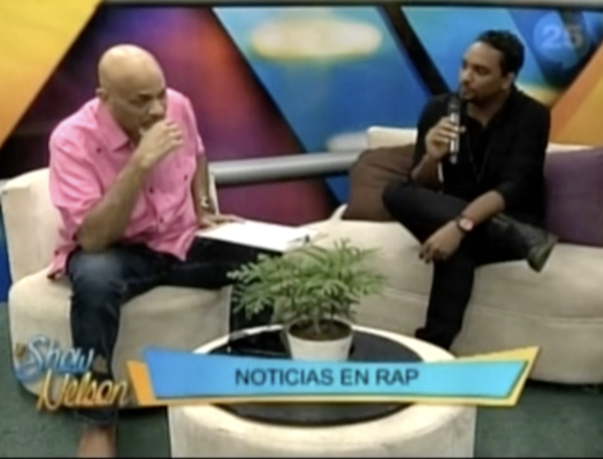 Nelson Javier Presenta Una Entrevista Especial A Gnómico En El Show De Nelson
