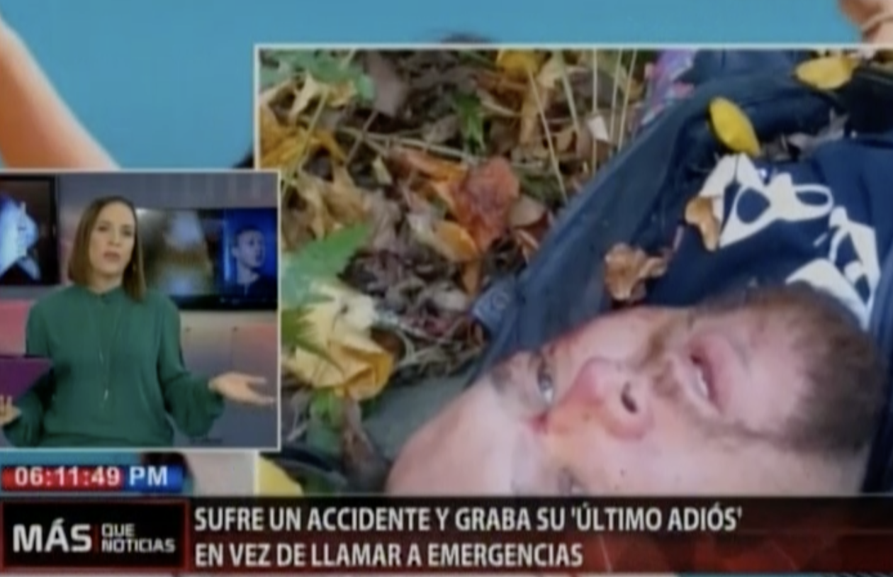 Este Hombre Casi Muere Y En Lugar De Llamar A Emergencia Se Puso A Grabar Un Video