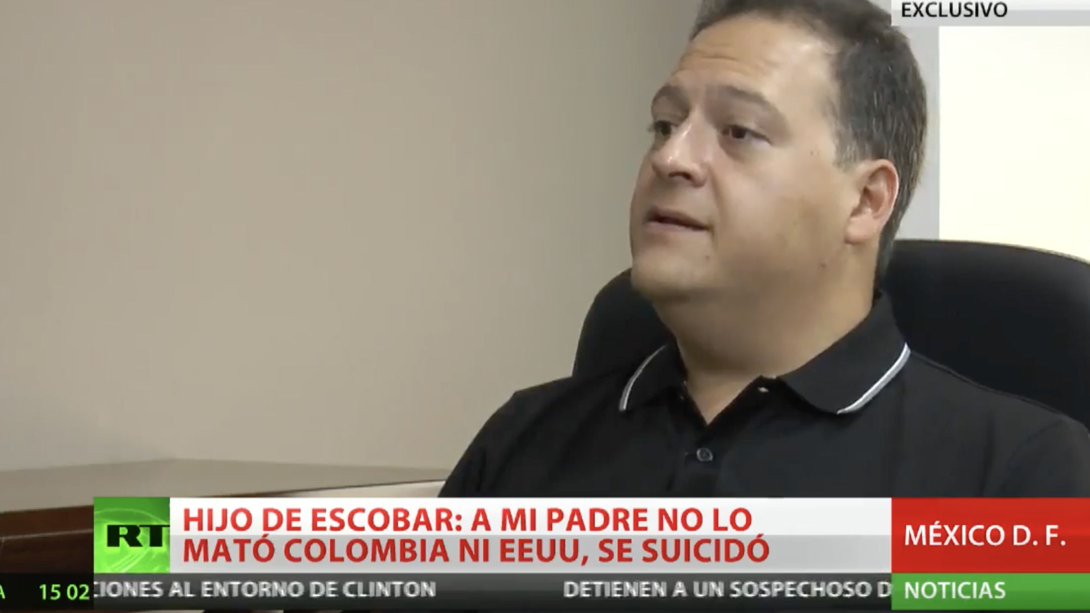 ENTREVISTA EXCLUSIVA. Hijo De Pablo Escobar Rompe El Silencio Y Explica A Cómo Murió Su Padre En Realidad