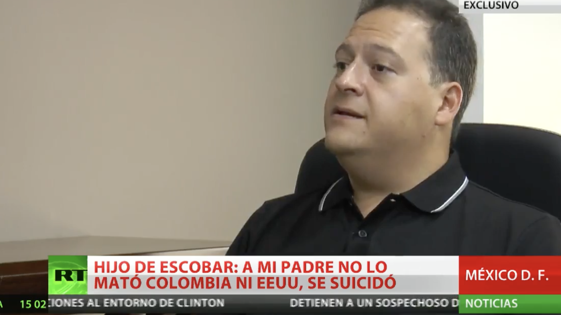 Hijo De Pablo Escobar Revela Versión Sobre Su Muerte