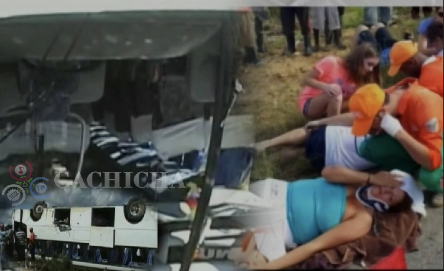 Las Primeras Imágenes Del Accidente Que Ha Dejado Varios Turistas Heridos En Higüey