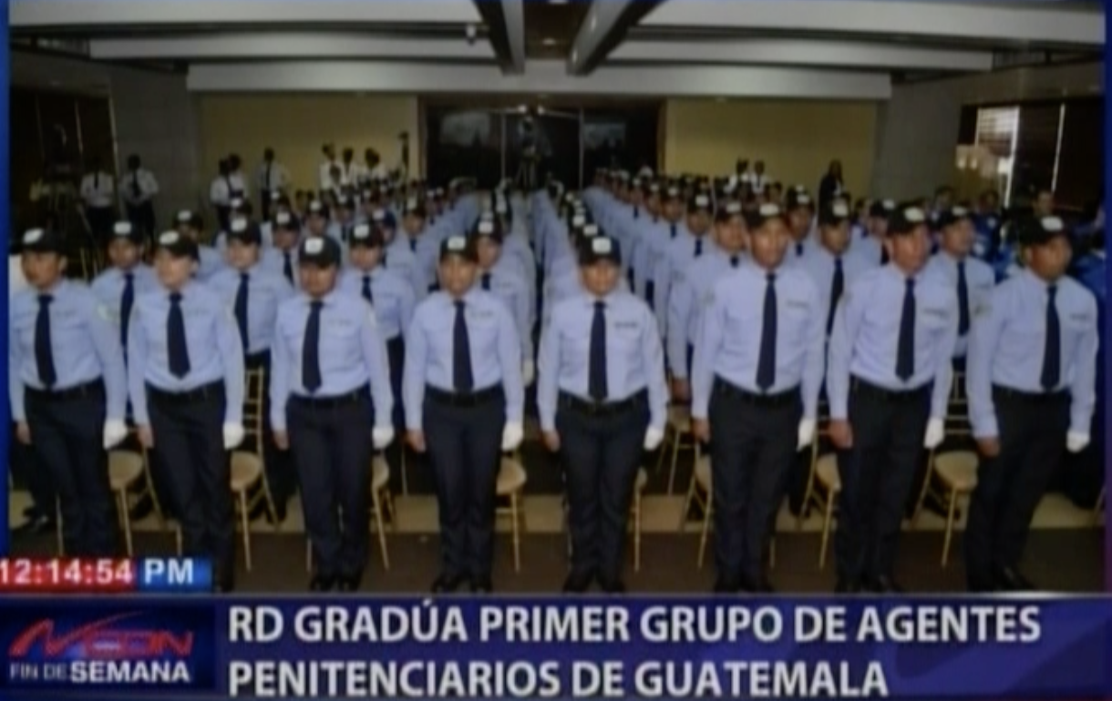 RD Gradúa Primer Grupo De Agente S Penitenciarios De Guatemala