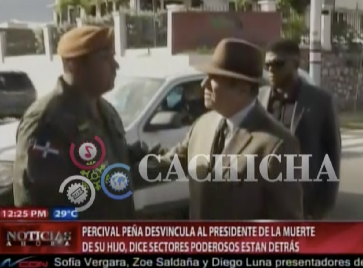 Danilo Medina No Quiso Recibir Al General Percival Peña En El Palacio De Gobierno