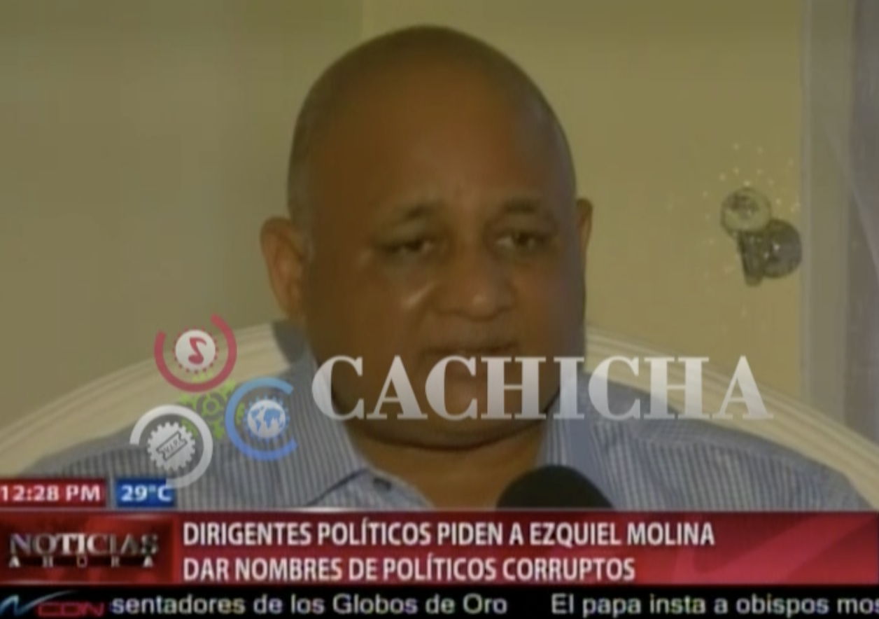 Dirigentes Políticos Se Molestan Con El Pastor Ezequiel Molina Porque Los Llamó Corruptos