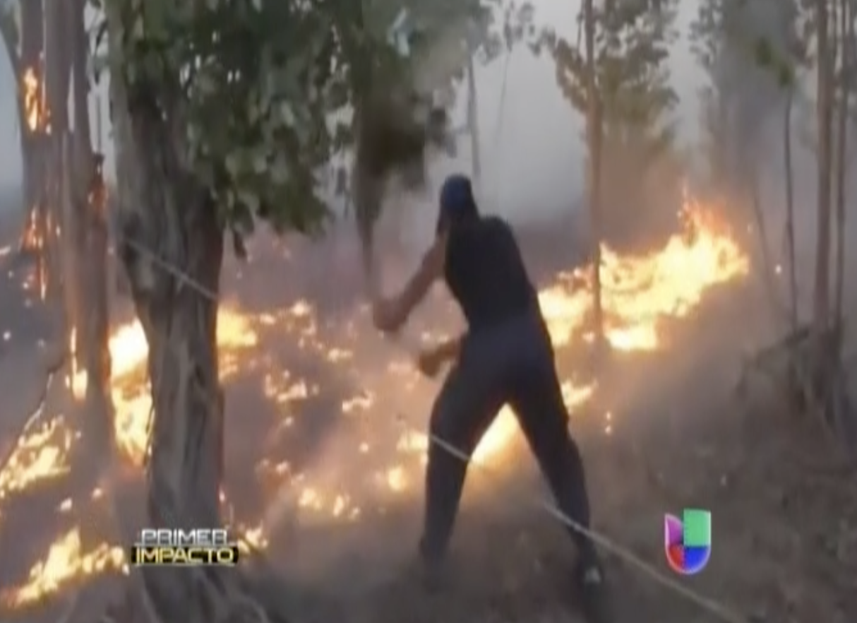 Desolador El Panorama Que Viven Los Chilenos Con Los Incendios Que Han Dejado A Cientos De Familias Sin Hogar