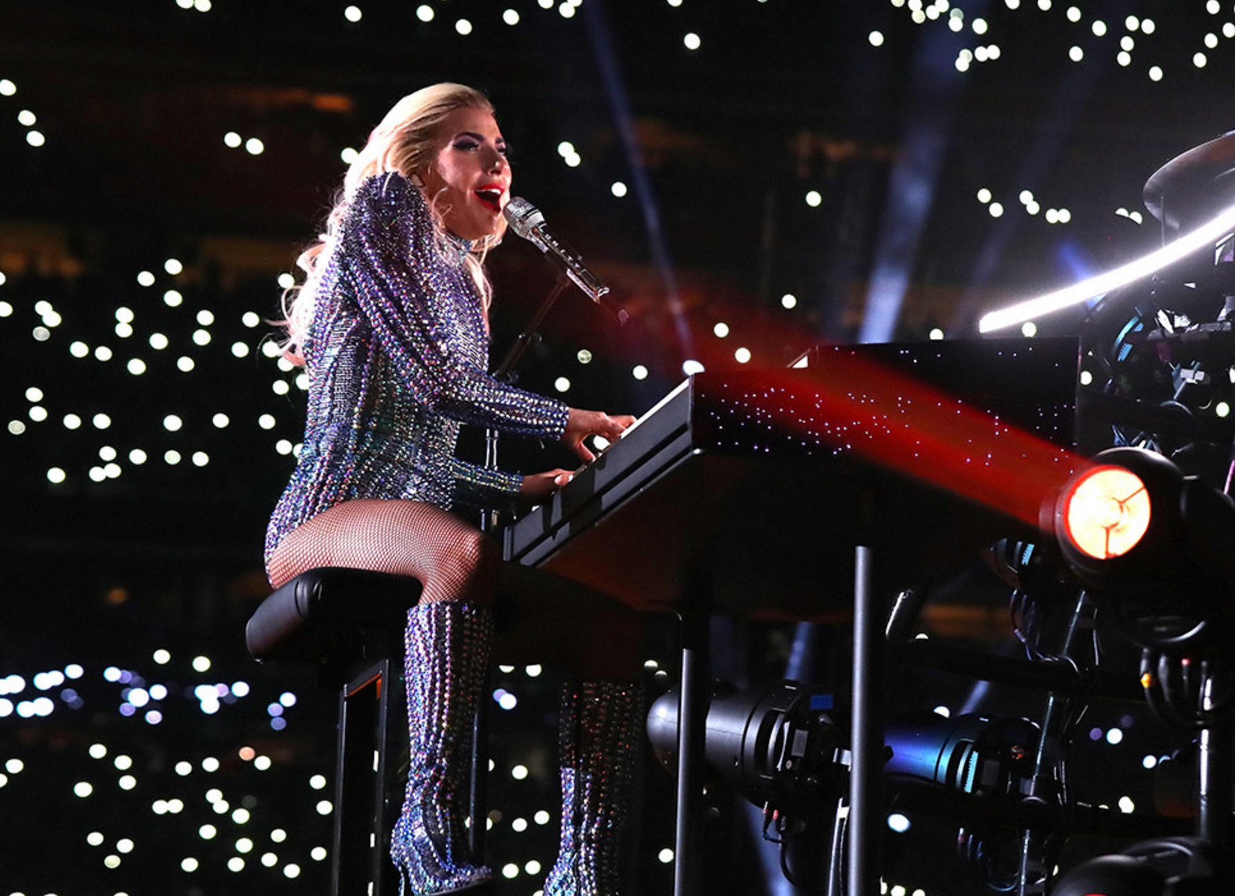 Se Descubre Que Una Parte Del Show De Lady Gaga En El Super Bowl Fue Pre Grabada