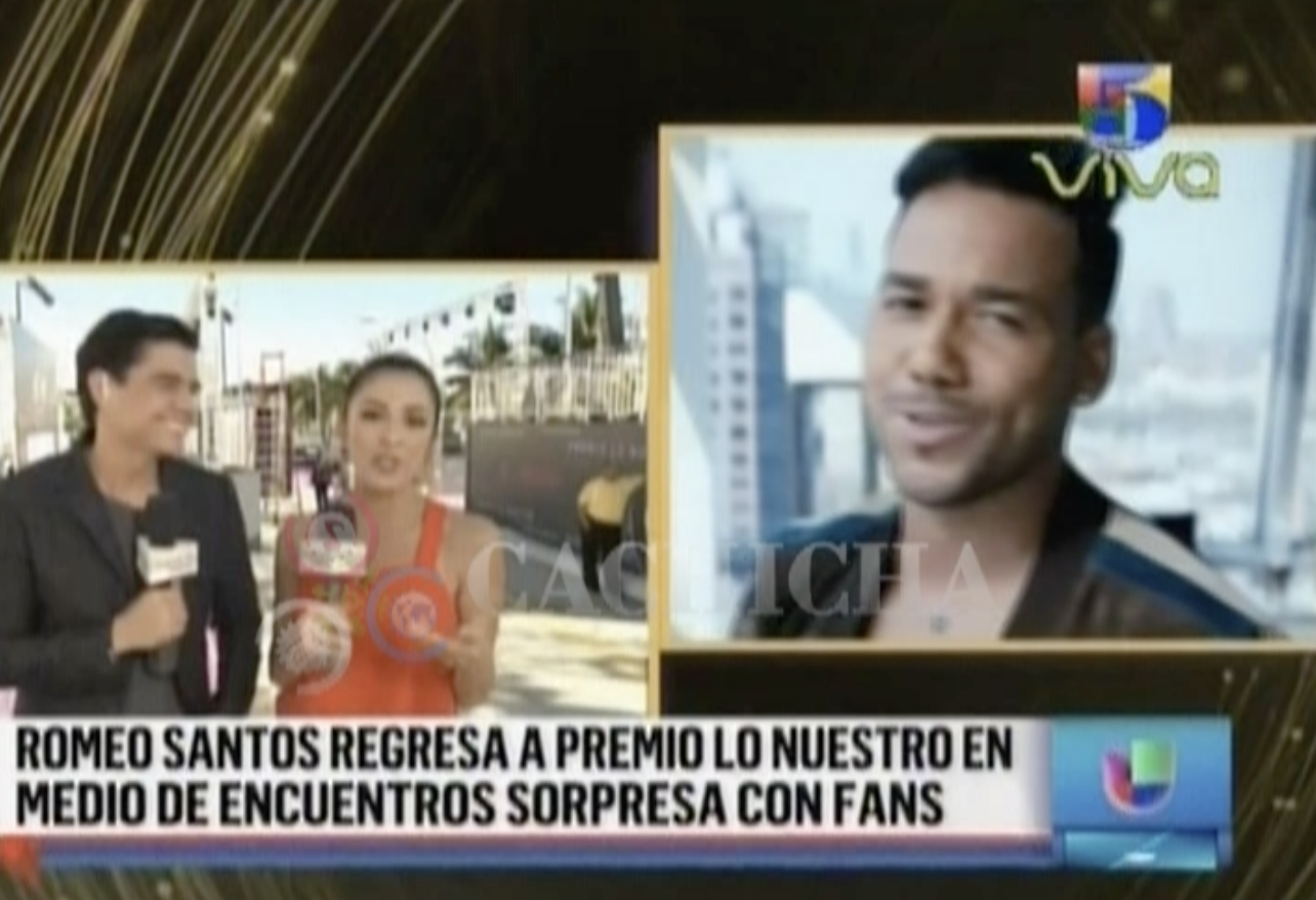 Romeo Santos Regresa A Premio Lo Nuestro En Medio De Encuentros Sorpresa Con Fans