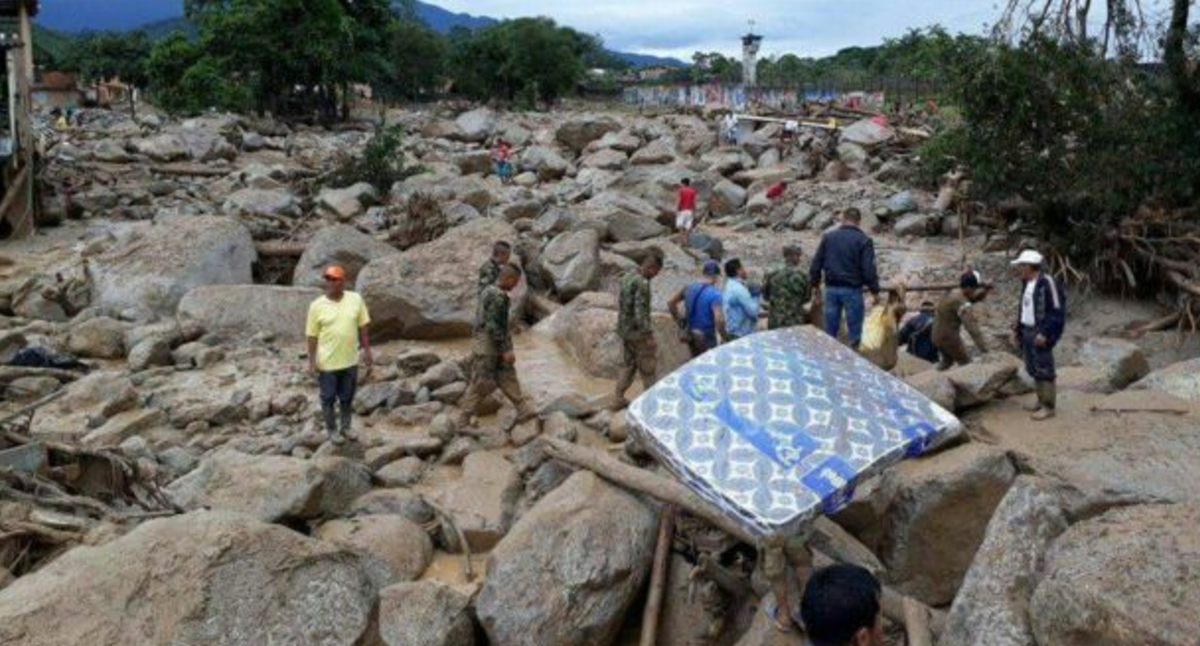 8 Barrios Enteros Desaparecidos Del Mapa En Colombia Por Desborde Del Río