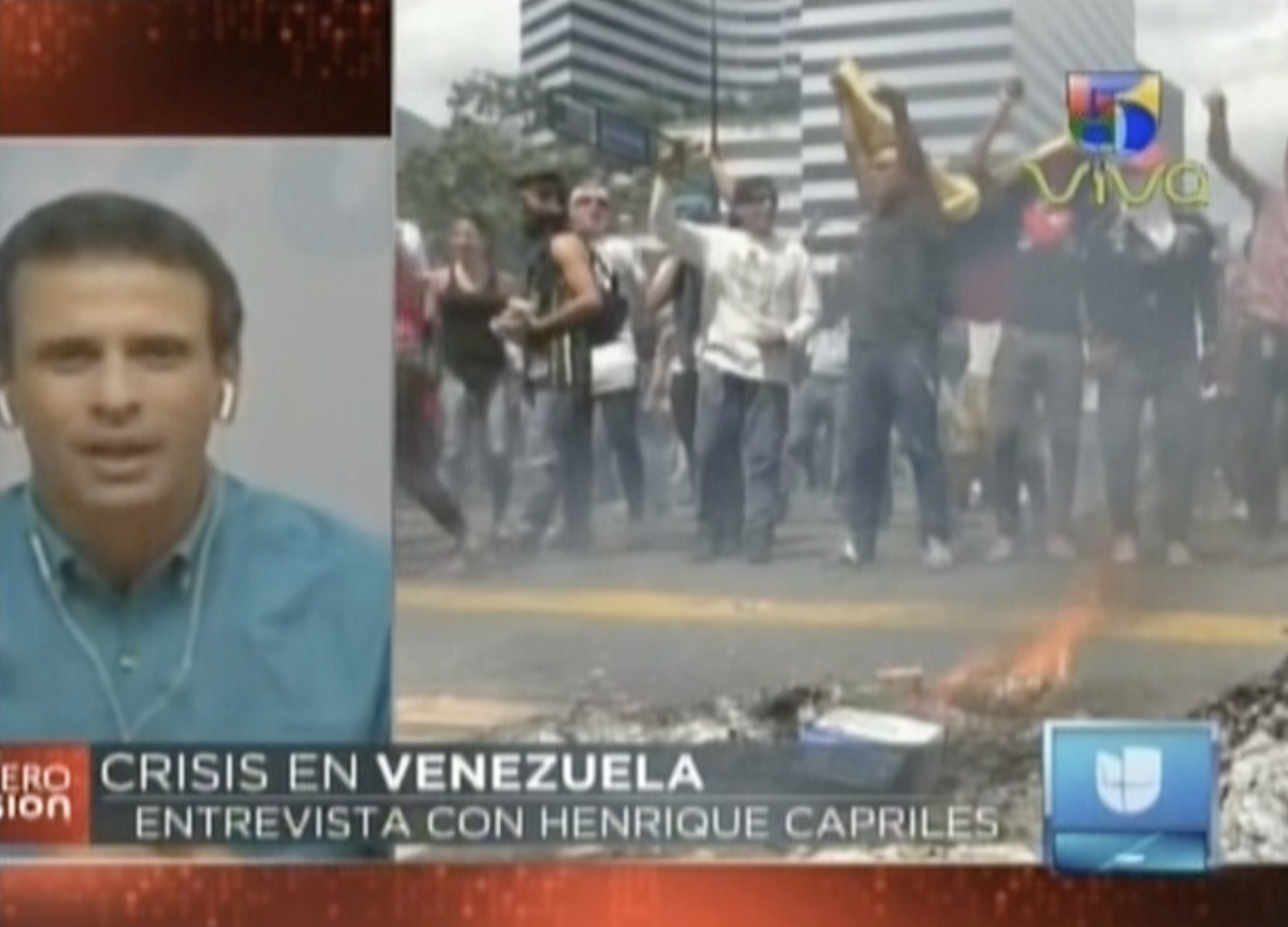 Habla En Exclusiva Capriles. El Opositor Que Pone A Temblar A Maduro