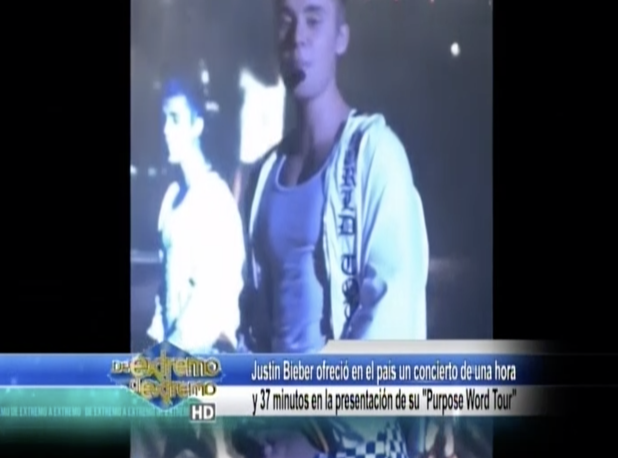 Farándula Extrema: El Concierto De Justin Bieber Fue Un Gran Show A Casa Llena
