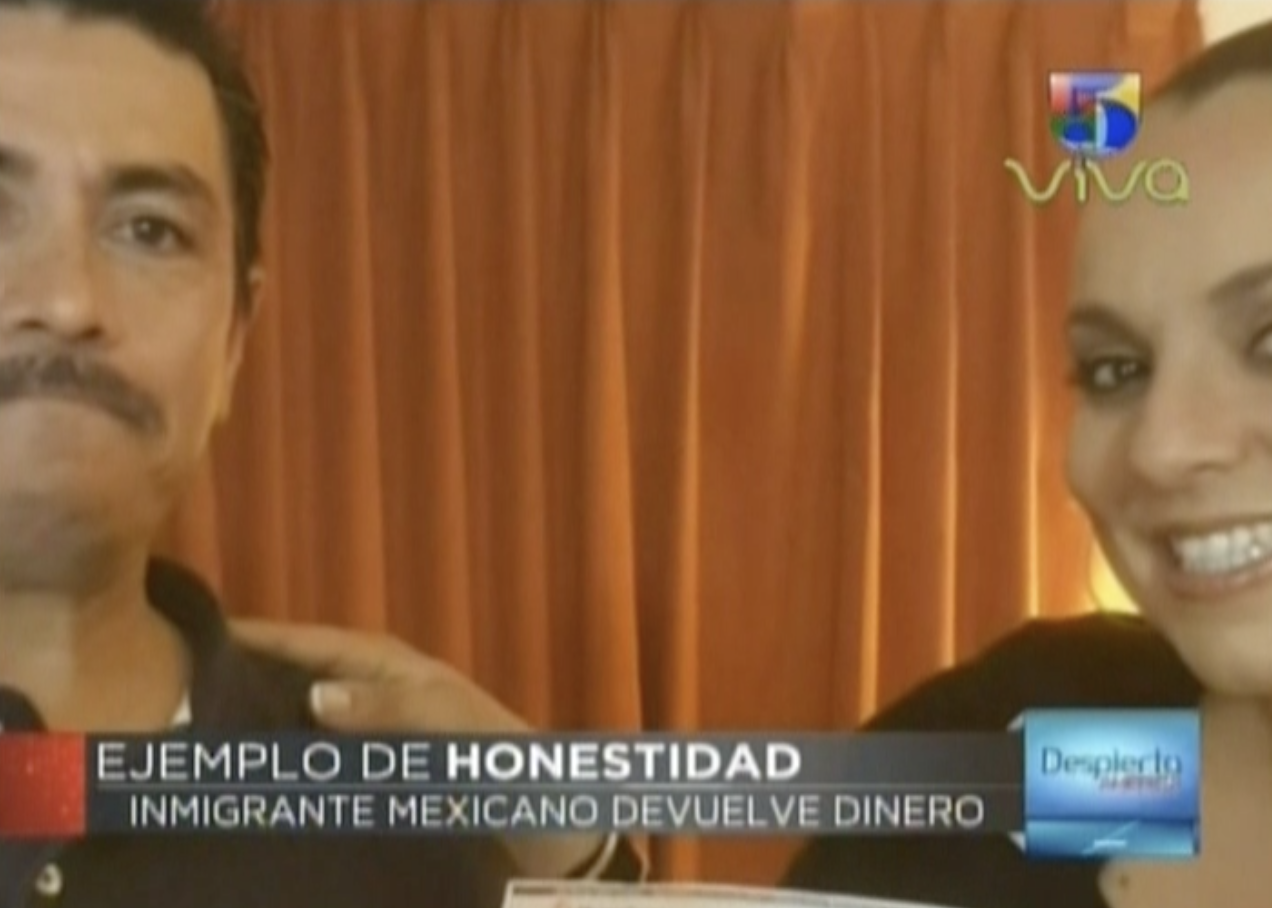 Inmigrante Mexicano Devuelve Dinero En Un Gesto De Honestidad