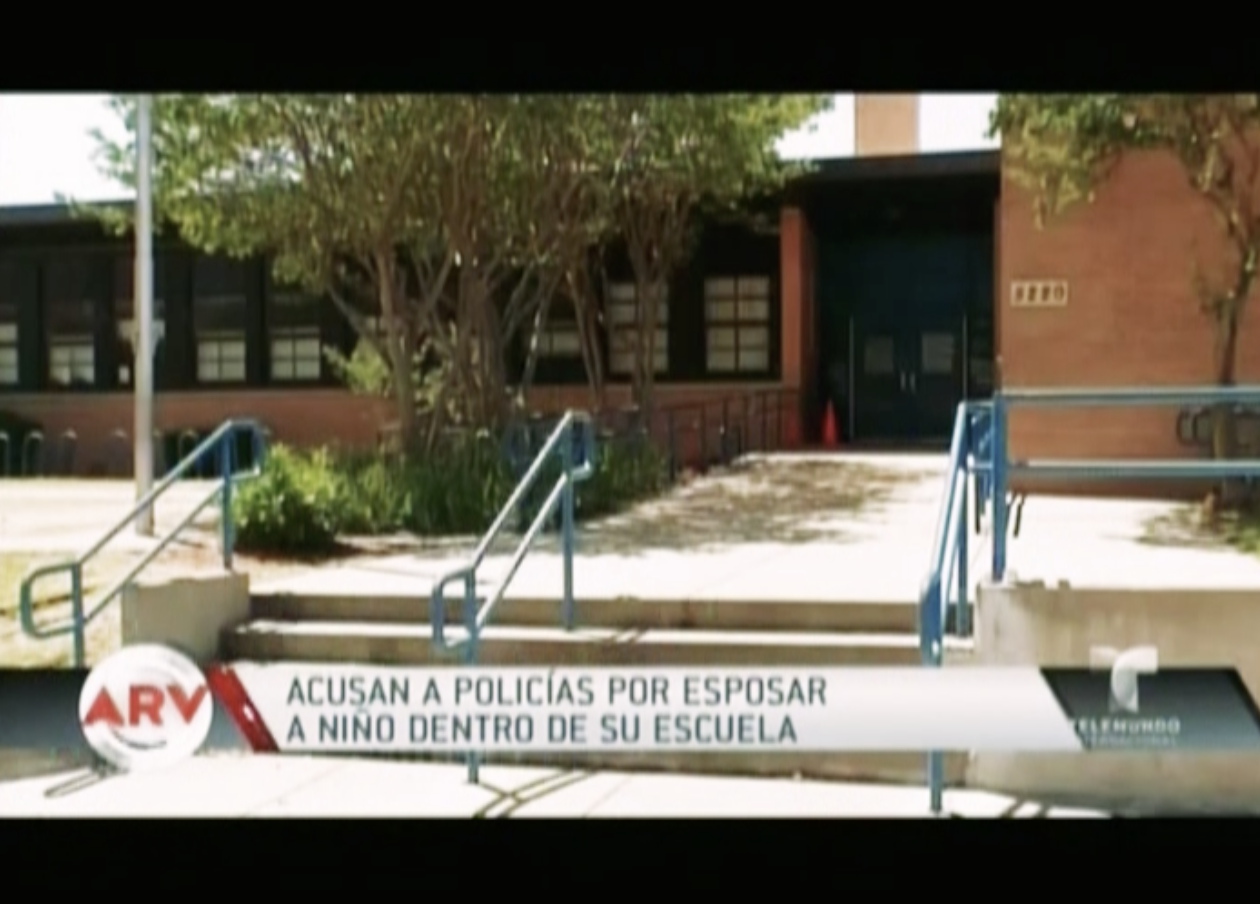 Acusan A Policías Por Esposar A Niño Dentro De Su Escuela