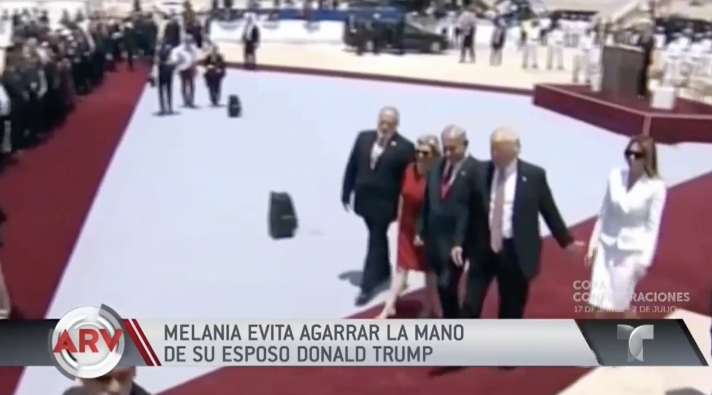 Video Revela Posible Pleito Entre Melania Y Donald Trump