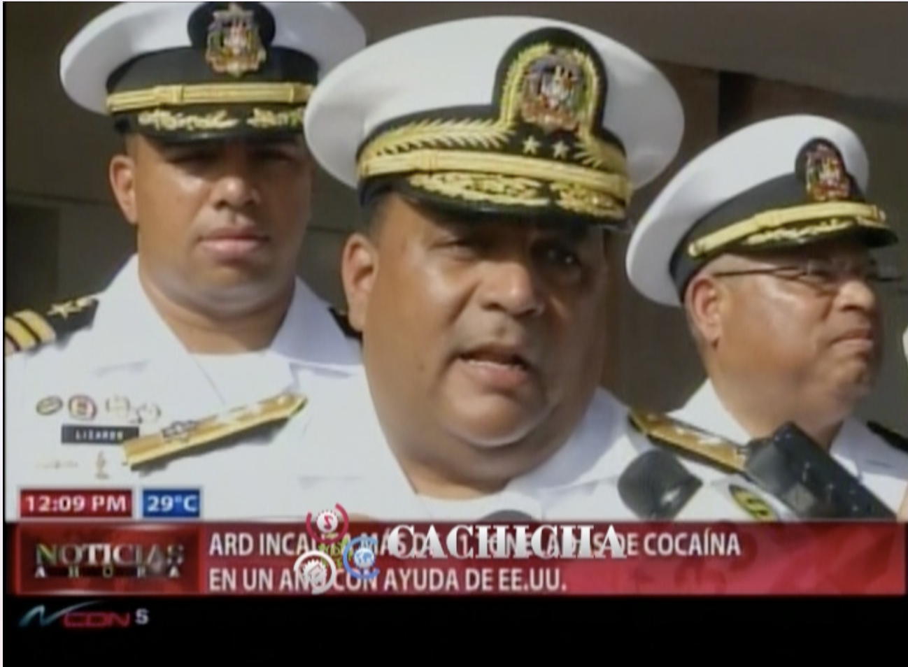 Armada Dominicana En Un Año A Incautado Mas De 1000 KG De Droga Con La Ayuda De EEUU