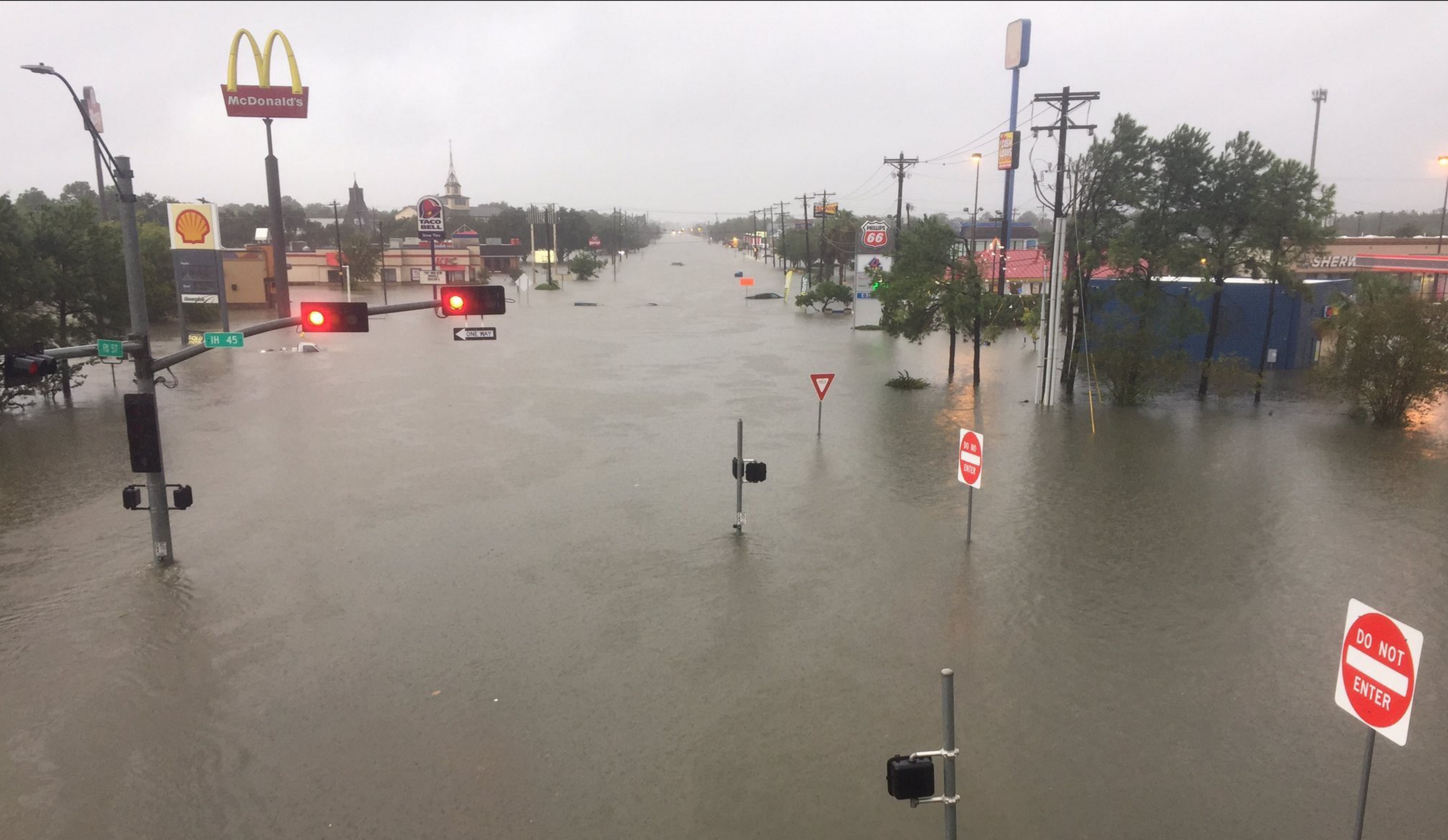 Así Se Ve Houston Bajo El Agua Luego Del Paso Del Huracán