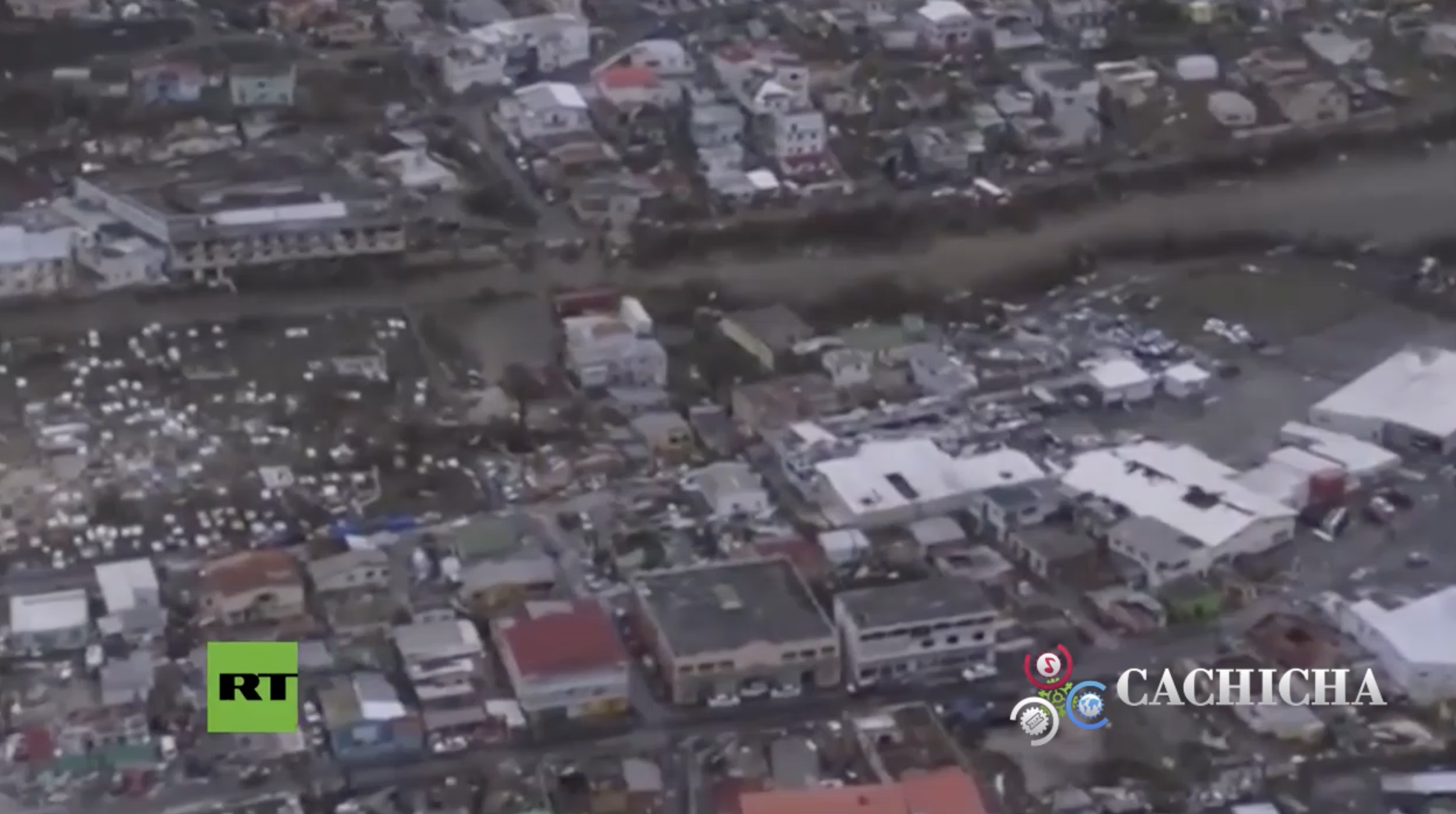 Le Dan La Vuelta Al Mundo Imágenes De San Martin Totalmente Arrasada Por Huracán Irma. Un Paraíso Convertido En Infierno
