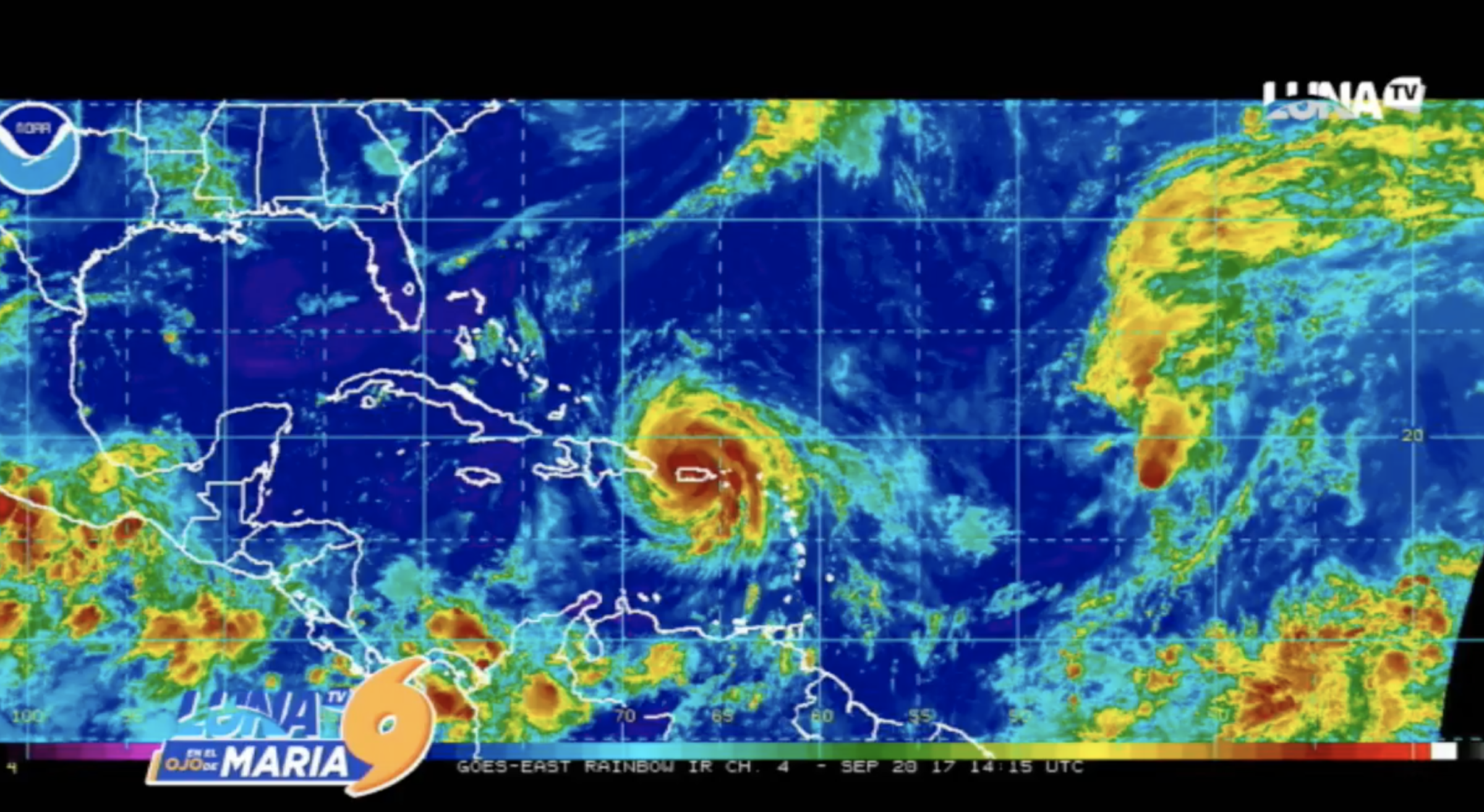 Huracán Maria Arrasa Con Puerto Rico Y Afectará Rep. Dominicana, (Imágenes Del Terremoto En Mexico)