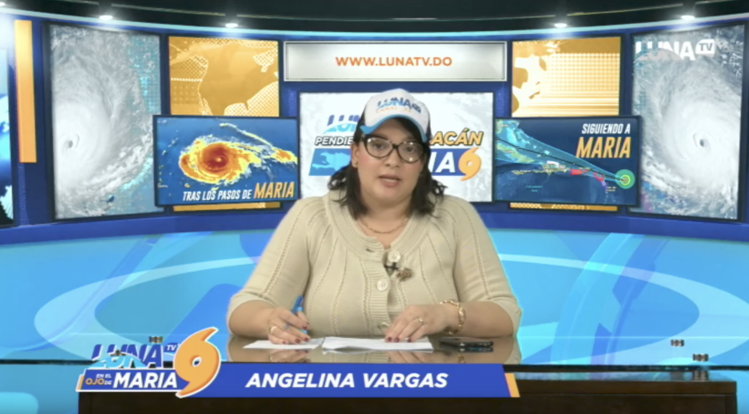 Angelina Vargas Presenta Cobertura Especial Sobre El Impacto Del Huracán María