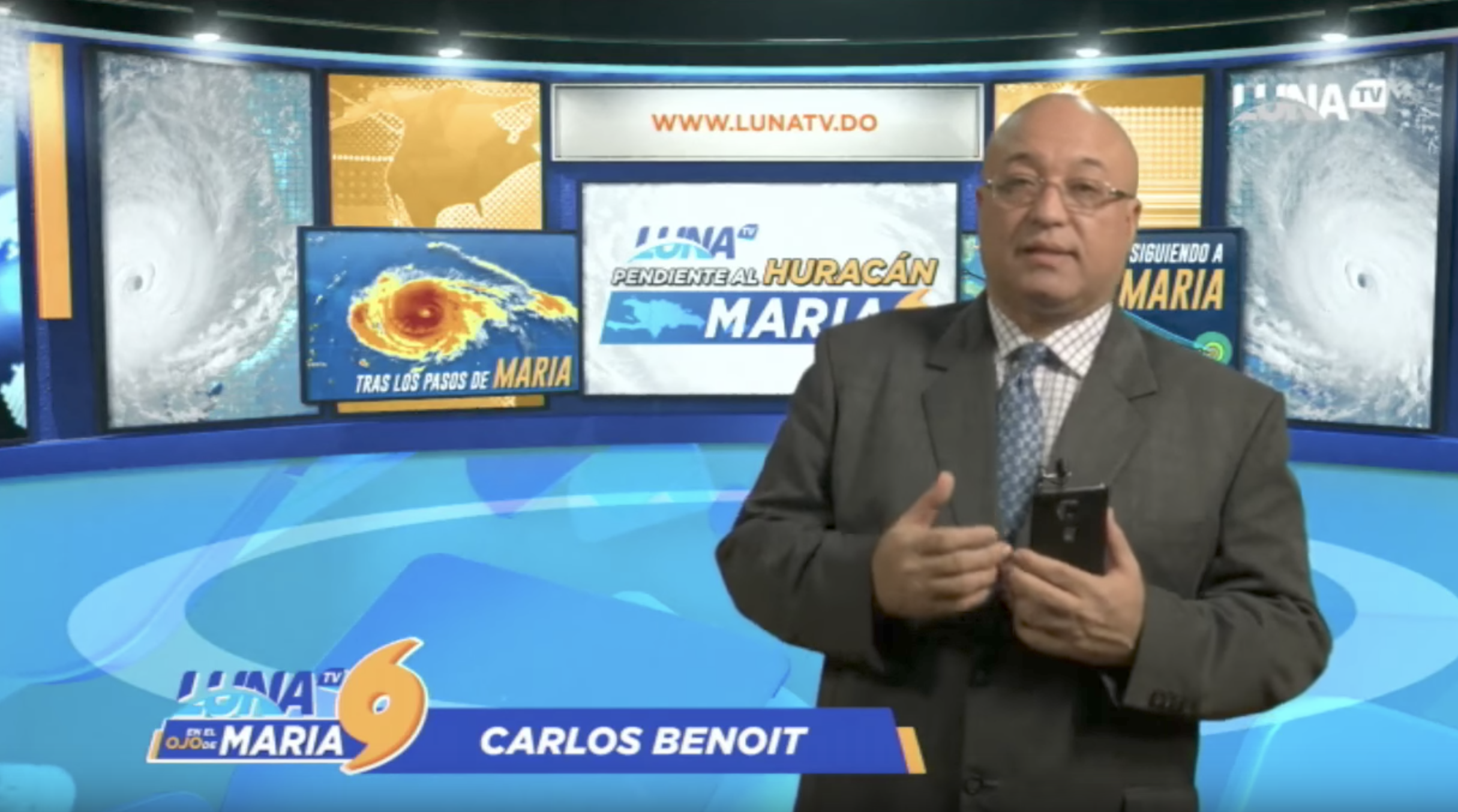Cierre Estelar Del Jueves Sobre Huracán María, Con Carlos Benoit