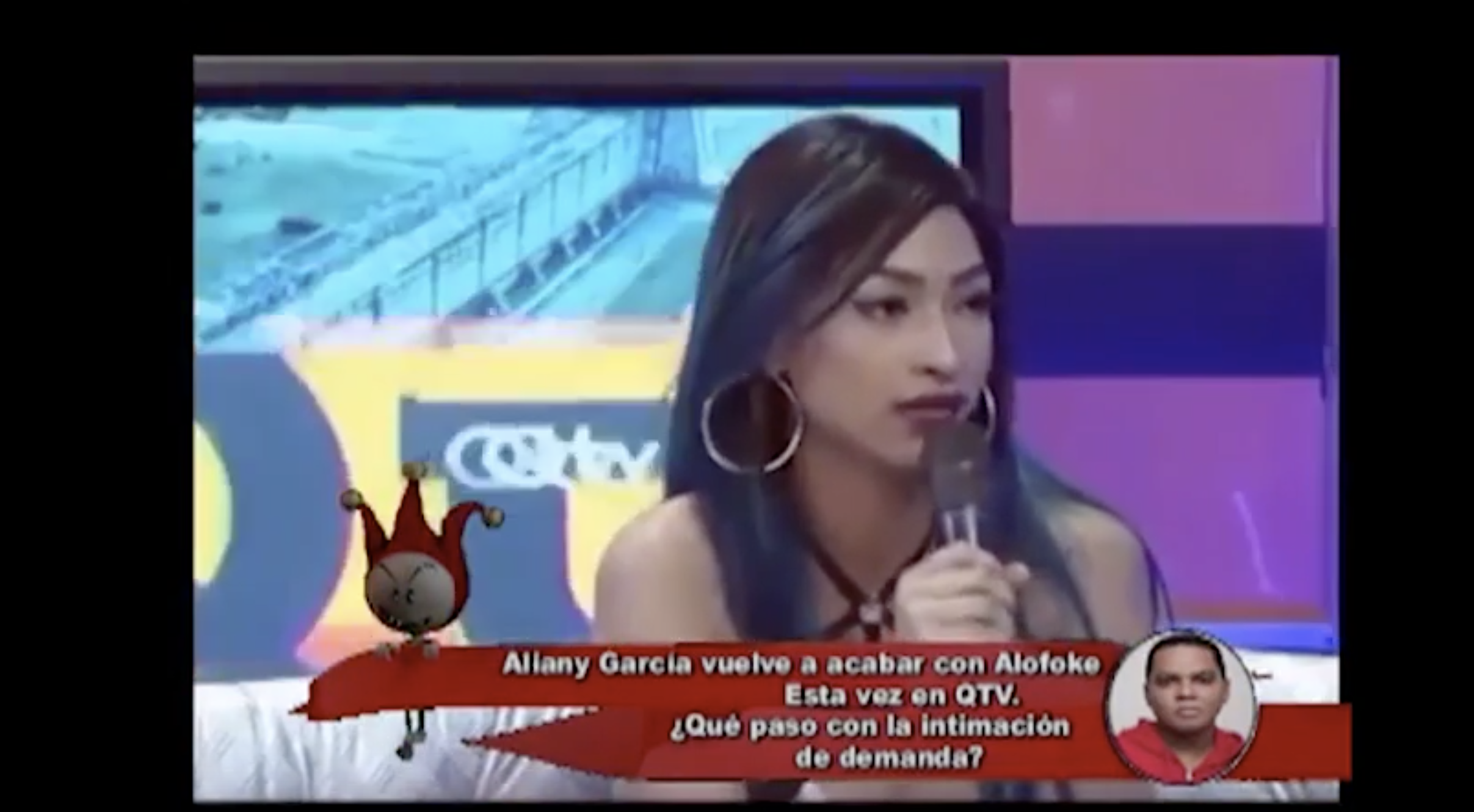 Aliany Garcia Vuelve A Acabar Con Alofoke Esta Ves En El Programa QTV Comentan Los Cirqueros
