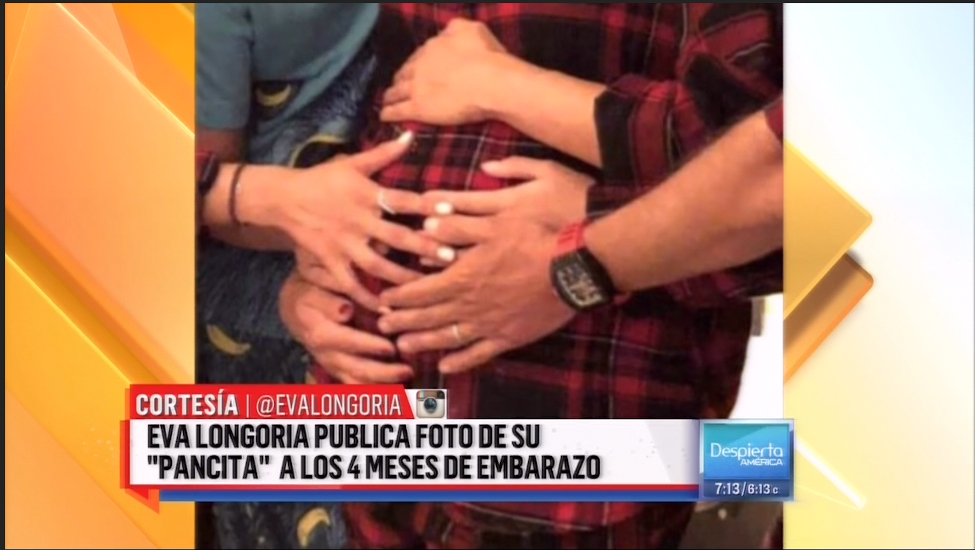 Eva Longoria Publica La Primera Foto De Su Embarazo