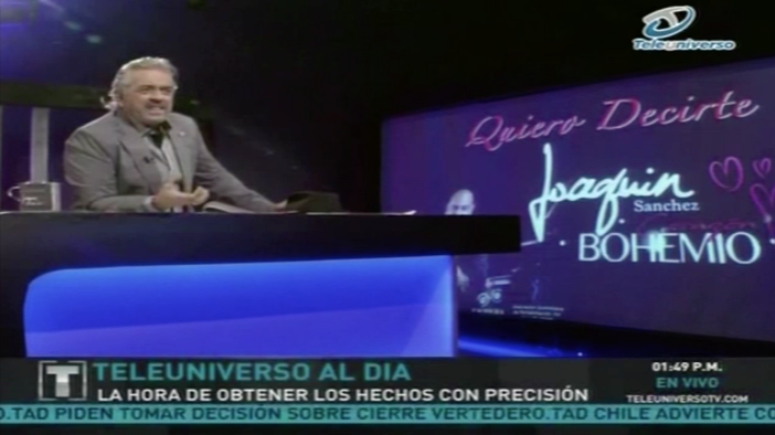 Juan La Mur: Las Relaciones Obsesivas – “Quiero Decirte – Joaquín Sánchez “