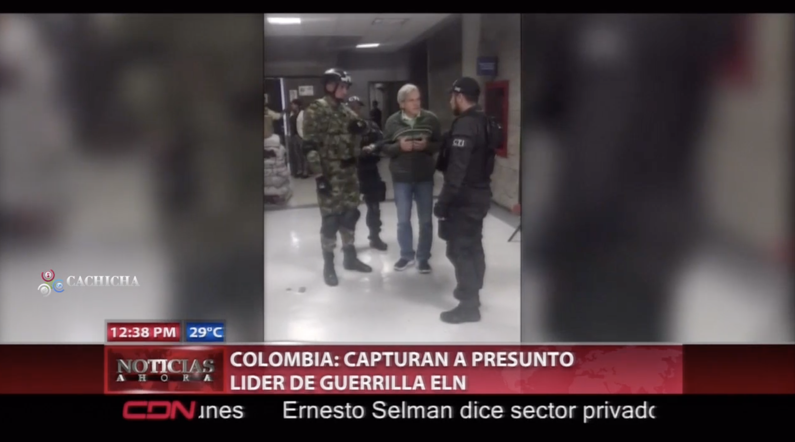 Así Es Como Fue Capturado Lider Del Grupo Terrorista ELN En Colombia